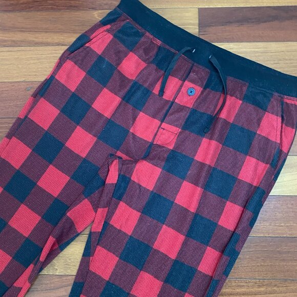 Plaid Pajama Pants Joggers size Medium - Picture 2 of 6